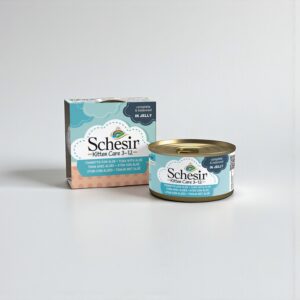 SCHESIR - KITTEN TUNA WITH ALOE IN JELLY - 85G