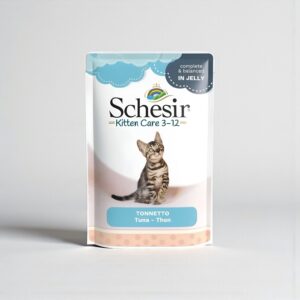 SCHESIR - KITTEN TUNA IN JELLY POUCH - 85G
