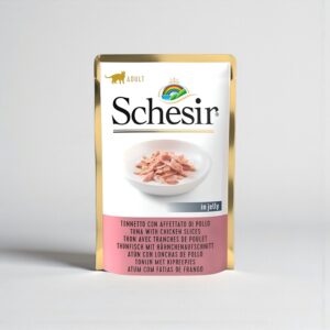 SCHESIR - TUNA WITH CHICKEN SLICES - 85G