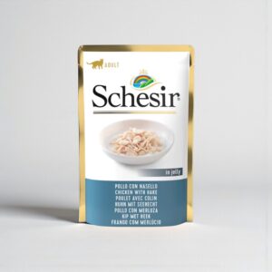 SCHESIR - CHICKEN WITH HAKE IN JELLY - 85G