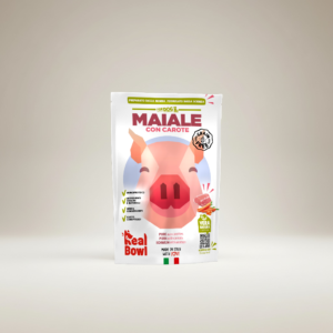 REAL BOWL PORK GRAIN FREE – COMPLETE DOG FOOD WITH FRESH PORK