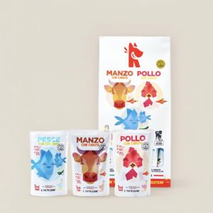 REAL BOWL GRAIN FREE MULTIPACK – COMPLETE DOG FOOD 150 G (7 POUCHES: 2 BEEF, 3 CHICKEN, 2 FISH)