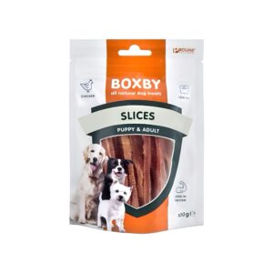 BOXBY SLICES PUPPY & ADULT CHICKEN 360G