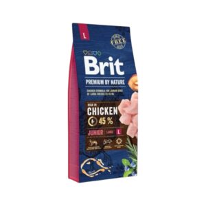 BRIT JUNIOR LARGE DOG CHICKEN 15 KG