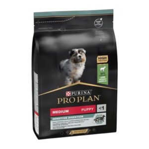 PROPLAN MEDIUM PUPPY SENSITIVE DIGESTION LAMB 3KG