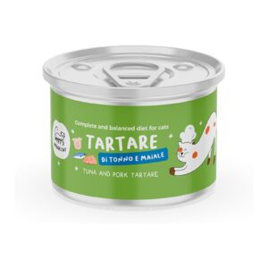 HYGGE TUNA AND PORK TARTARE COMPLETE FOOD FOR CATS 85 G